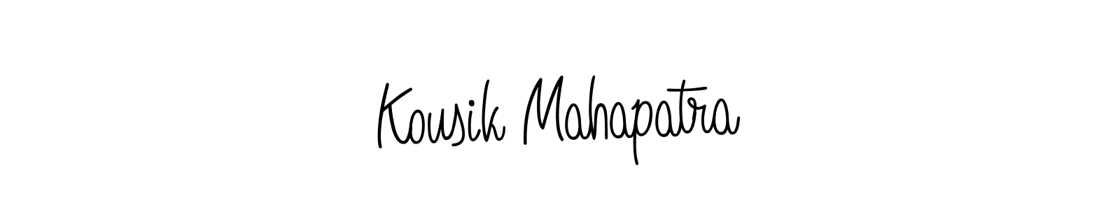Create a beautiful signature design for name Kousik Mahapatra. With this signature (Angelique-Rose-font-FFP) fonts, you can make a handwritten signature for free. Kousik Mahapatra signature style 5 images and pictures png