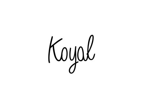 Once you've used our free online signature maker to create your best signature Angelique-Rose-font-FFP style, it's time to enjoy all of the benefits that Koyal name signing documents. Koyal signature style 5 images and pictures png