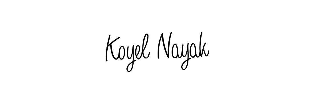 Best and Professional Signature Style for Koyel Nayak. Angelique-Rose-font-FFP Best Signature Style Collection. Koyel Nayak signature style 5 images and pictures png