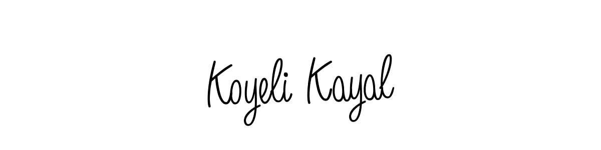 It looks lik you need a new signature style for name Koyeli Kayal. Design unique handwritten (Angelique-Rose-font-FFP) signature with our free signature maker in just a few clicks. Koyeli Kayal signature style 5 images and pictures png