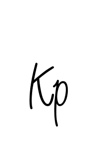 Create a beautiful signature design for name Kp. With this signature (Angelique-Rose-font-FFP) fonts, you can make a handwritten signature for free. Kp signature style 5 images and pictures png
