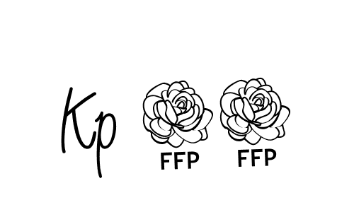 if you are searching for the best signature style for your name Kp 64. so please give up your signature search. here we have designed multiple signature styles  using Angelique-Rose-font-FFP. Kp 64 signature style 5 images and pictures png