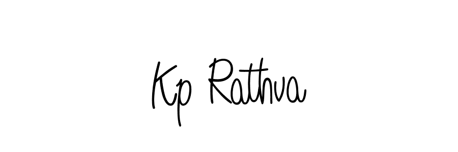 Make a beautiful signature design for name Kp Rathva. Use this online signature maker to create a handwritten signature for free. Kp Rathva signature style 5 images and pictures png