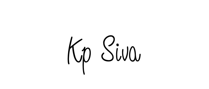 Also we have Kp Siva name is the best signature style. Create professional handwritten signature collection using Angelique-Rose-font-FFP autograph style. Kp Siva signature style 5 images and pictures png