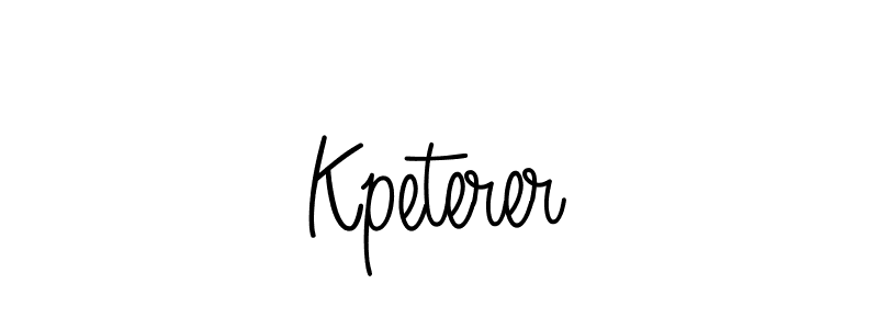 Also we have Kpeterer name is the best signature style. Create professional handwritten signature collection using Angelique-Rose-font-FFP autograph style. Kpeterer signature style 5 images and pictures png