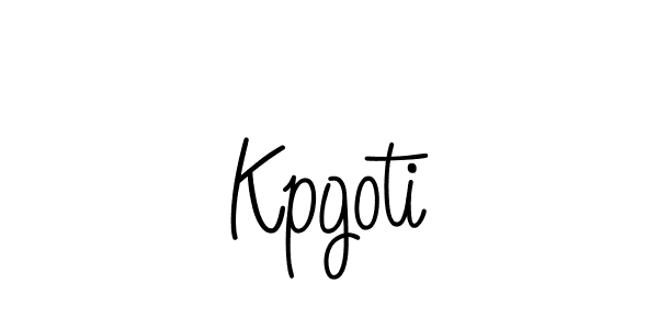 Make a beautiful signature design for name Kpgoti. Use this online signature maker to create a handwritten signature for free. Kpgoti signature style 5 images and pictures png