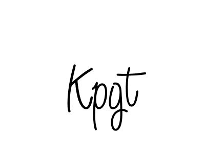 You should practise on your own different ways (Angelique-Rose-font-FFP) to write your name (Kpgt) in signature. don't let someone else do it for you. Kpgt signature style 5 images and pictures png