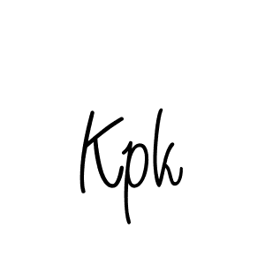 You should practise on your own different ways (Angelique-Rose-font-FFP) to write your name (Kpk) in signature. don't let someone else do it for you. Kpk signature style 5 images and pictures png