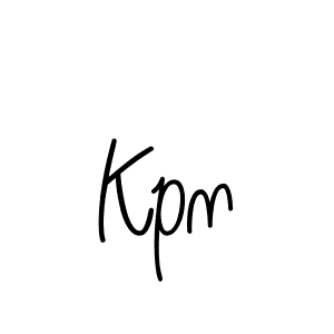 if you are searching for the best signature style for your name Kpn. so please give up your signature search. here we have designed multiple signature styles  using Angelique-Rose-font-FFP. Kpn signature style 5 images and pictures png