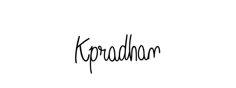 Also we have Kpradhan name is the best signature style. Create professional handwritten signature collection using Angelique-Rose-font-FFP autograph style. Kpradhan signature style 5 images and pictures png