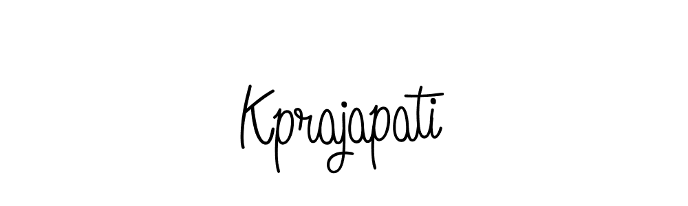 How to make Kprajapati signature? Angelique-Rose-font-FFP is a professional autograph style. Create handwritten signature for Kprajapati name. Kprajapati signature style 5 images and pictures png
