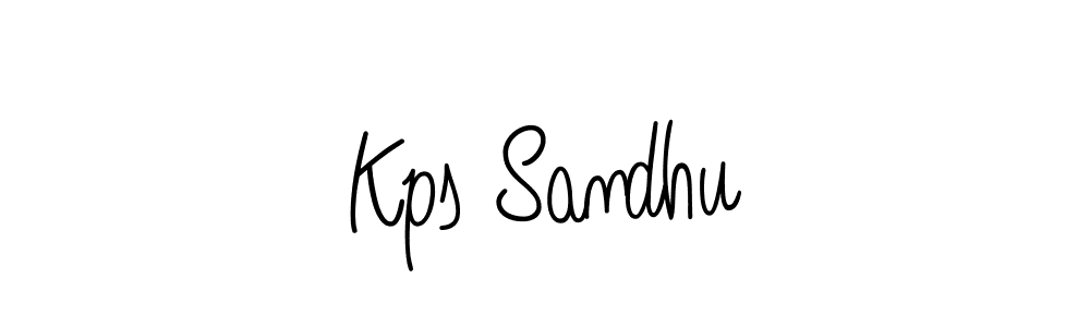 Angelique-Rose-font-FFP is a professional signature style that is perfect for those who want to add a touch of class to their signature. It is also a great choice for those who want to make their signature more unique. Get Kps Sandhu name to fancy signature for free. Kps Sandhu signature style 5 images and pictures png
