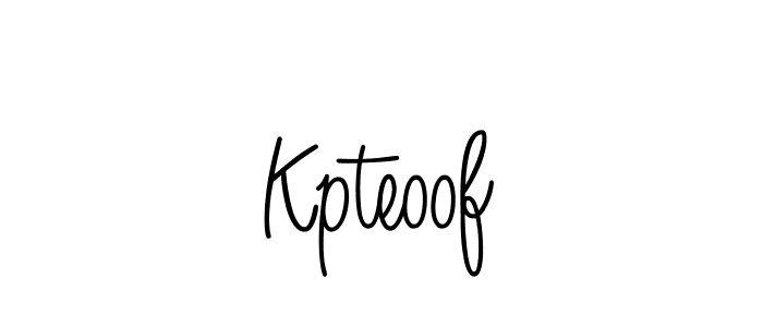 Make a short Kpteoof signature style. Manage your documents anywhere anytime using Angelique-Rose-font-FFP. Create and add eSignatures, submit forms, share and send files easily. Kpteoof signature style 5 images and pictures png