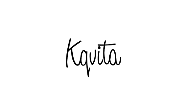 Make a beautiful signature design for name Kqvita. Use this online signature maker to create a handwritten signature for free. Kqvita signature style 5 images and pictures png