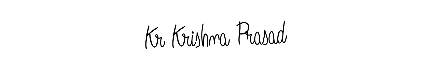 if you are searching for the best signature style for your name Kr Krishna Prasad. so please give up your signature search. here we have designed multiple signature styles  using Angelique-Rose-font-FFP. Kr Krishna Prasad signature style 5 images and pictures png