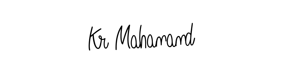 Also we have Kr Mahanand name is the best signature style. Create professional handwritten signature collection using Angelique-Rose-font-FFP autograph style. Kr Mahanand signature style 5 images and pictures png