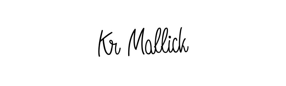 How to Draw Kr Mallick signature style? Angelique-Rose-font-FFP is a latest design signature styles for name Kr Mallick. Kr Mallick signature style 5 images and pictures png