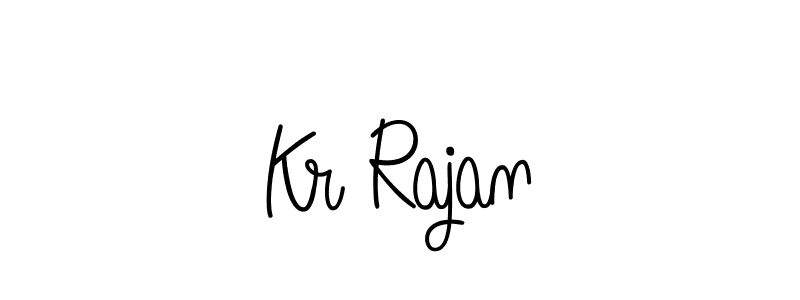 How to Draw Kr Rajan signature style? Angelique-Rose-font-FFP is a latest design signature styles for name Kr Rajan. Kr Rajan signature style 5 images and pictures png