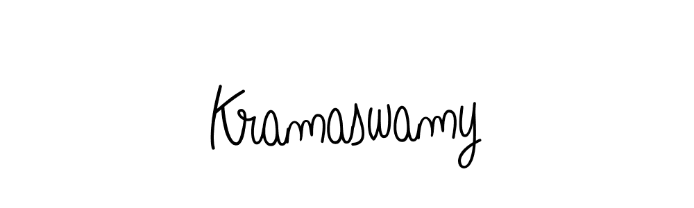 if you are searching for the best signature style for your name Kramaswamy. so please give up your signature search. here we have designed multiple signature styles  using Angelique-Rose-font-FFP. Kramaswamy signature style 5 images and pictures png