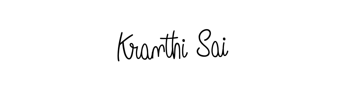 Also we have Kranthi Sai name is the best signature style. Create professional handwritten signature collection using Angelique-Rose-font-FFP autograph style. Kranthi Sai signature style 5 images and pictures png