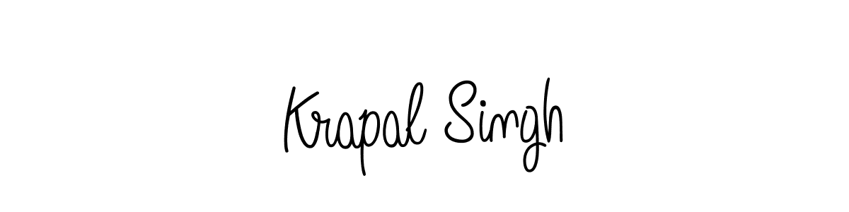 Make a short Krapal Singh signature style. Manage your documents anywhere anytime using Angelique-Rose-font-FFP. Create and add eSignatures, submit forms, share and send files easily. Krapal Singh signature style 5 images and pictures png