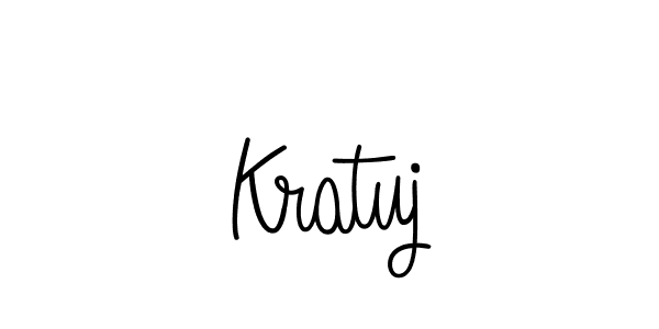 if you are searching for the best signature style for your name Kratuj. so please give up your signature search. here we have designed multiple signature styles  using Angelique-Rose-font-FFP. Kratuj signature style 5 images and pictures png