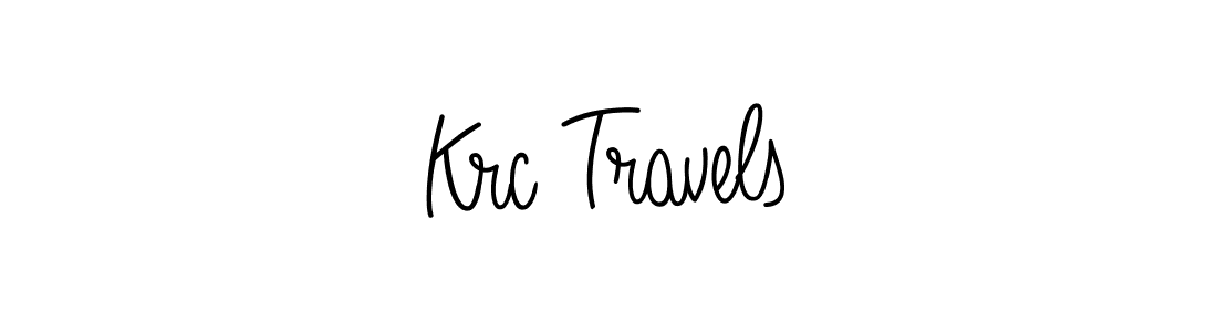 if you are searching for the best signature style for your name Krc Travels. so please give up your signature search. here we have designed multiple signature styles  using Angelique-Rose-font-FFP. Krc Travels signature style 5 images and pictures png