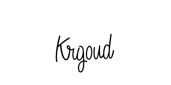 Once you've used our free online signature maker to create your best signature Angelique-Rose-font-FFP style, it's time to enjoy all of the benefits that Krgoud name signing documents. Krgoud signature style 5 images and pictures png