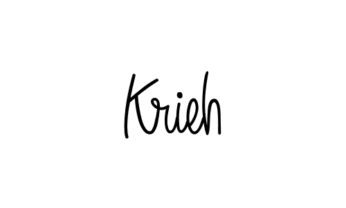 Make a short Krieh signature style. Manage your documents anywhere anytime using Angelique-Rose-font-FFP. Create and add eSignatures, submit forms, share and send files easily. Krieh signature style 5 images and pictures png