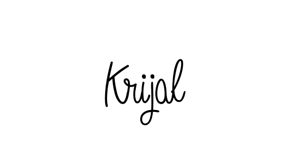 Similarly Angelique-Rose-font-FFP is the best handwritten signature design. Signature creator online .You can use it as an online autograph creator for name Krijal. Krijal signature style 5 images and pictures png