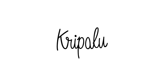 Create a beautiful signature design for name Kripalu. With this signature (Angelique-Rose-font-FFP) fonts, you can make a handwritten signature for free. Kripalu signature style 5 images and pictures png