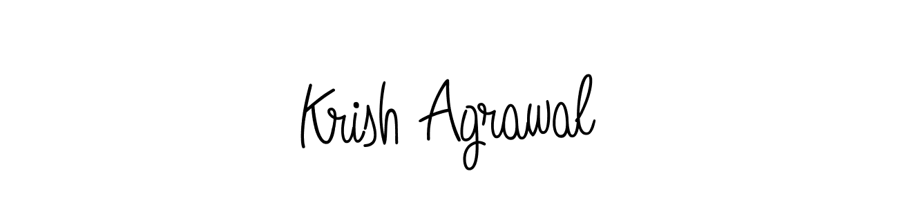 Here are the top 10 professional signature styles for the name Krish Agrawal. These are the best autograph styles you can use for your name. Krish Agrawal signature style 5 images and pictures png