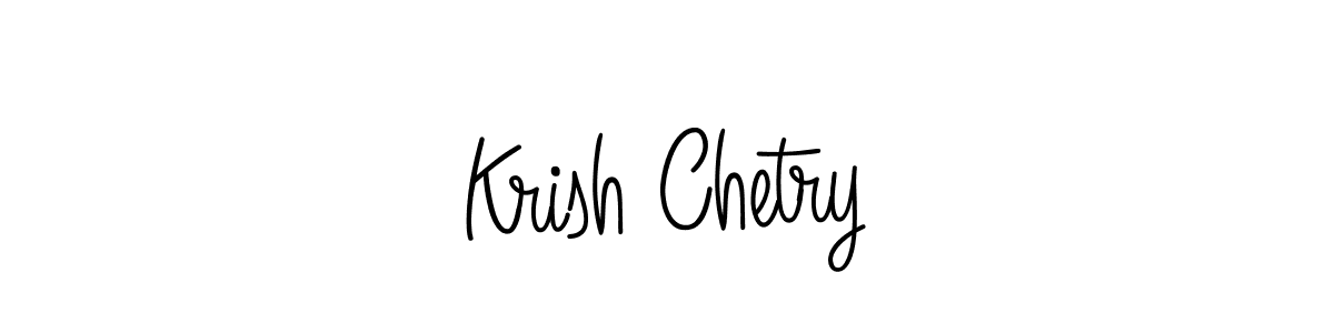 You can use this online signature creator to create a handwritten signature for the name Krish Chetry. This is the best online autograph maker. Krish Chetry signature style 5 images and pictures png