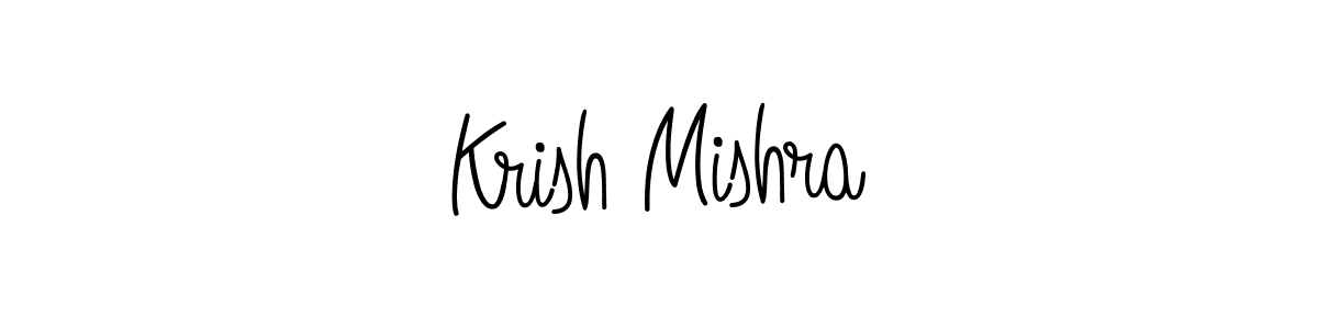 Also we have Krish Mishra name is the best signature style. Create professional handwritten signature collection using Angelique-Rose-font-FFP autograph style. Krish Mishra signature style 5 images and pictures png