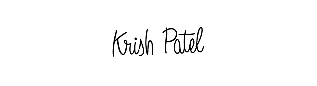 This is the best signature style for the Krish Patel name. Also you like these signature font (Angelique-Rose-font-FFP). Mix name signature. Krish Patel signature style 5 images and pictures png