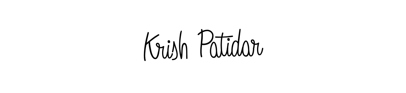 This is the best signature style for the Krish Patidar name. Also you like these signature font (Angelique-Rose-font-FFP). Mix name signature. Krish Patidar signature style 5 images and pictures png