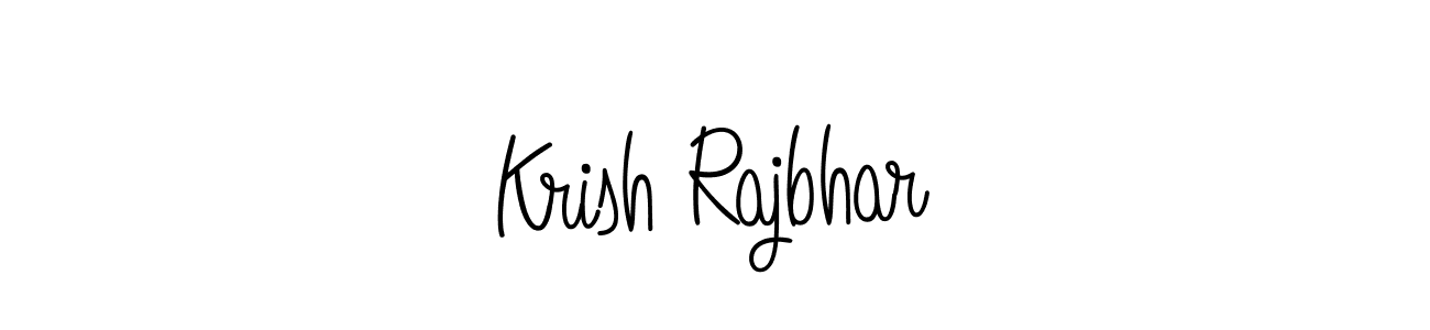 Best and Professional Signature Style for Krish Rajbhar. Angelique-Rose-font-FFP Best Signature Style Collection. Krish Rajbhar signature style 5 images and pictures png