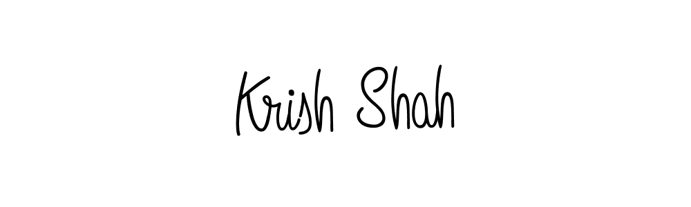 How to Draw Krish Shah signature style? Angelique-Rose-font-FFP is a latest design signature styles for name Krish Shah. Krish Shah signature style 5 images and pictures png