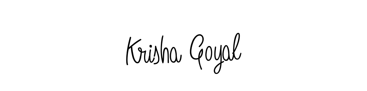 Make a short Krisha Goyal signature style. Manage your documents anywhere anytime using Angelique-Rose-font-FFP. Create and add eSignatures, submit forms, share and send files easily. Krisha Goyal signature style 5 images and pictures png