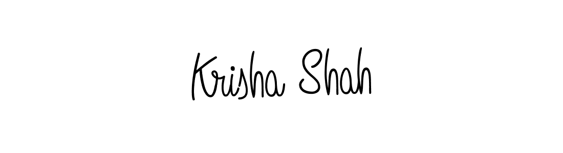 Make a beautiful signature design for name Krisha Shah. Use this online signature maker to create a handwritten signature for free. Krisha Shah signature style 5 images and pictures png