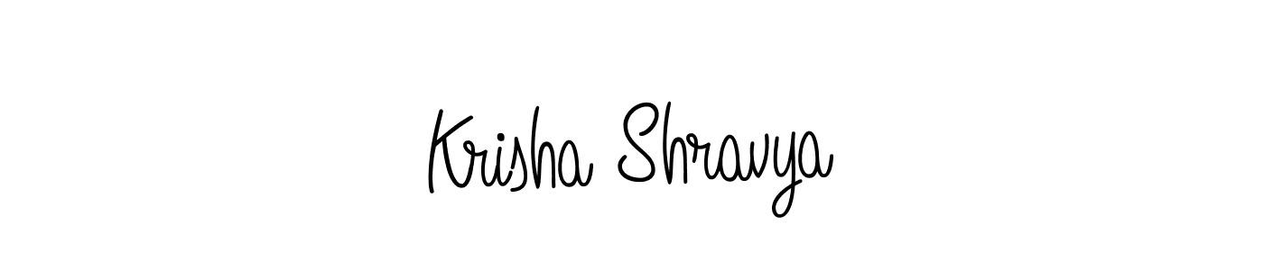 if you are searching for the best signature style for your name Krisha Shravya. so please give up your signature search. here we have designed multiple signature styles  using Angelique-Rose-font-FFP. Krisha Shravya signature style 5 images and pictures png