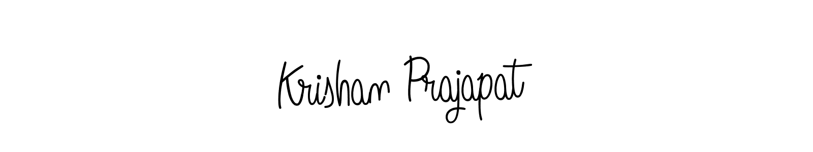 Make a beautiful signature design for name Krishan Prajapat. Use this online signature maker to create a handwritten signature for free. Krishan Prajapat signature style 5 images and pictures png