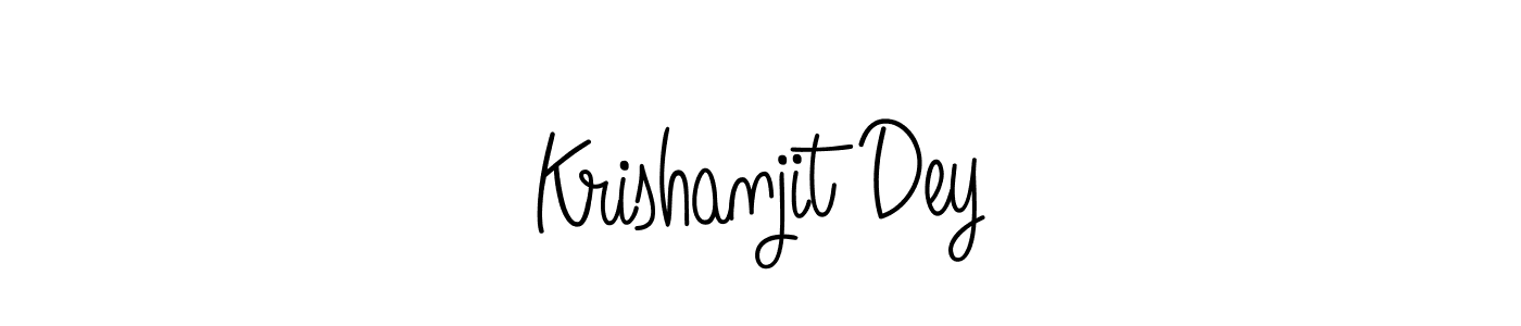 How to Draw Krishanjit Dey signature style? Angelique-Rose-font-FFP is a latest design signature styles for name Krishanjit Dey. Krishanjit Dey signature style 5 images and pictures png
