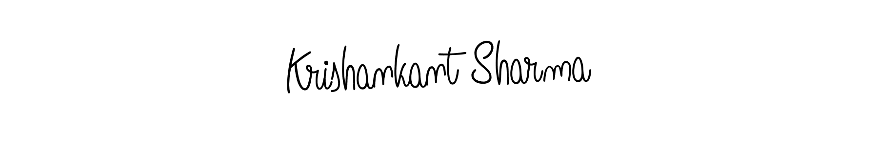 if you are searching for the best signature style for your name Krishankant Sharma. so please give up your signature search. here we have designed multiple signature styles  using Angelique-Rose-font-FFP. Krishankant Sharma signature style 5 images and pictures png