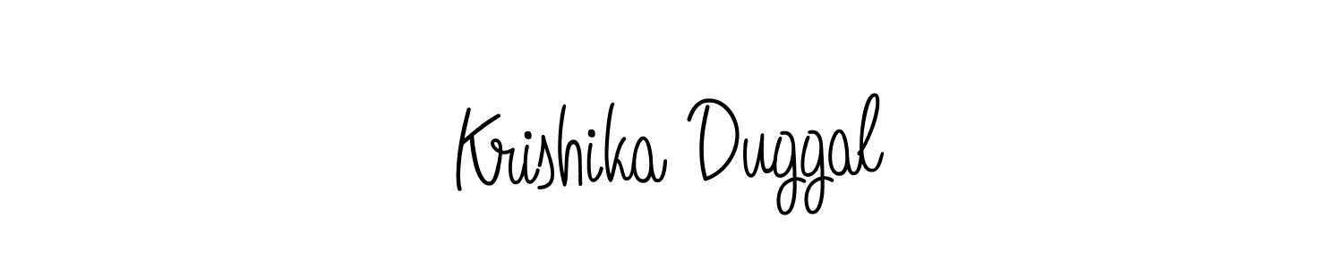 See photos of Krishika Duggal official signature by Spectra . Check more albums & portfolios. Read reviews & check more about Angelique-Rose-font-FFP font. Krishika Duggal signature style 5 images and pictures png