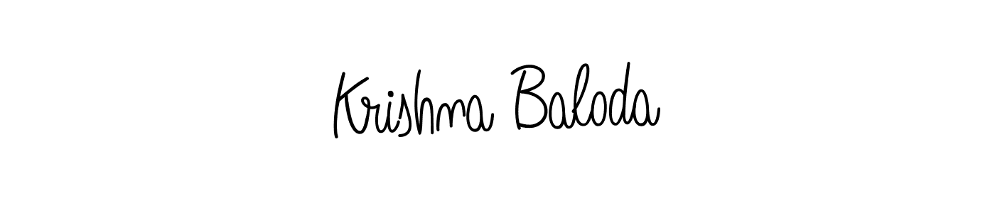 See photos of Krishna Baloda official signature by Spectra . Check more albums & portfolios. Read reviews & check more about Angelique-Rose-font-FFP font. Krishna Baloda signature style 5 images and pictures png