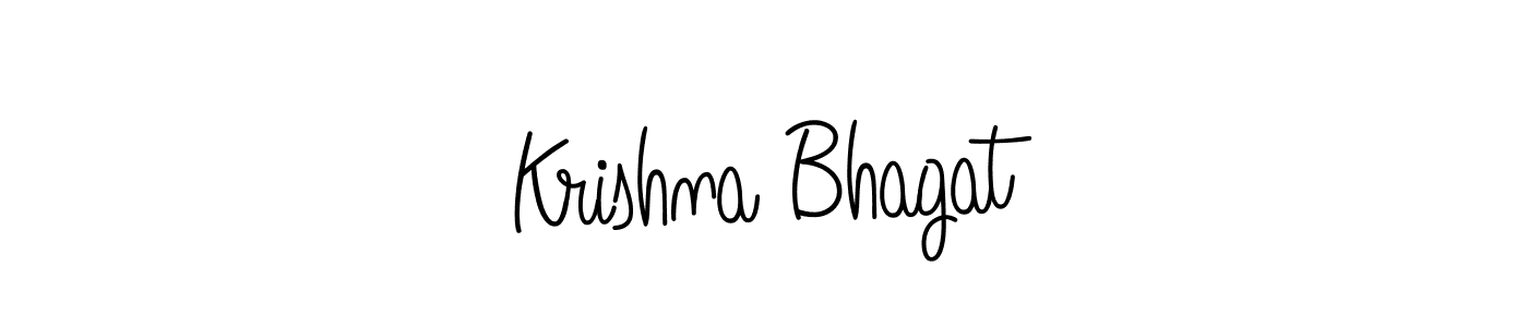 Angelique-Rose-font-FFP is a professional signature style that is perfect for those who want to add a touch of class to their signature. It is also a great choice for those who want to make their signature more unique. Get Krishna Bhagat name to fancy signature for free. Krishna Bhagat signature style 5 images and pictures png