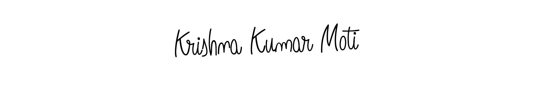 How to make Krishna Kumar Moti signature? Angelique-Rose-font-FFP is a professional autograph style. Create handwritten signature for Krishna Kumar Moti name. Krishna Kumar Moti signature style 5 images and pictures png