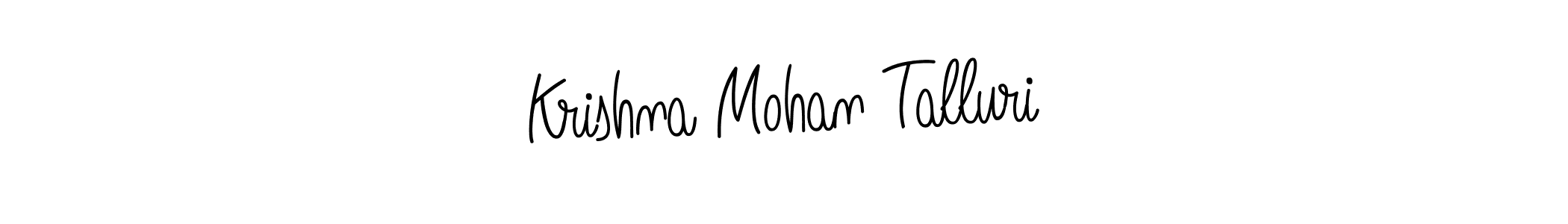 See photos of Krishna Mohan Talluri official signature by Spectra . Check more albums & portfolios. Read reviews & check more about Angelique-Rose-font-FFP font. Krishna Mohan Talluri signature style 5 images and pictures png