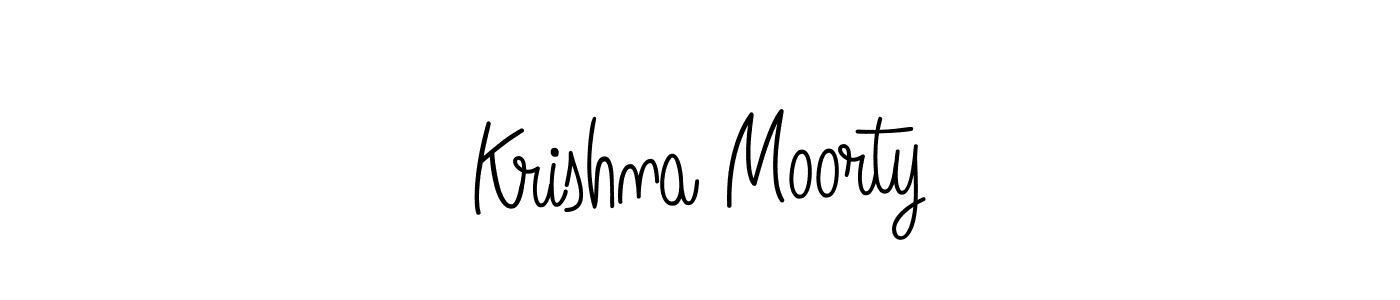 if you are searching for the best signature style for your name Krishna Moorty. so please give up your signature search. here we have designed multiple signature styles  using Angelique-Rose-font-FFP. Krishna Moorty signature style 5 images and pictures png